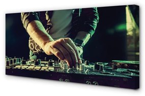 Obraz canvas Konzola DJ Headphones 120x60 cm