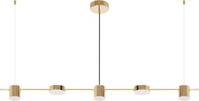 Toolight - LED závesné svietidlo APP929-5CP, zlatá, OSW-07008