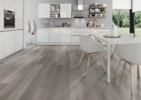 Oneflor, Vinylová podlaha lepená ECO 55 054 Flemish Oak Grey, 1219,2 x 184,1 mm