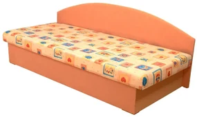 Jednolôžková posteľ (váľanda) 80 cm Eda 3 (so sendvičovým matracom). Vlastná spoľahlivá doprava až k Vám domov. 774098