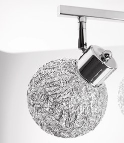 Toolight - Stropná lampa Glamour 2xE27 60W APP671-2C, chrómová OSW-05641