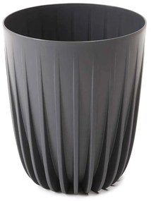 Kvetináč STRIPPED ECO VI 25 cm antracitová