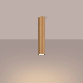 Sollux SL.1552 - Bodové svietidlo KARBON 1xGU10/10W/230V 40 cm zlatá