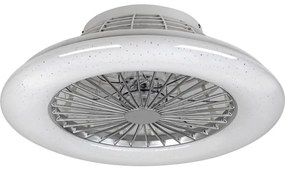 Rabalux - LED Stmievateľné stropné svietidlo s ventilátorom LED/30W/230V + DO