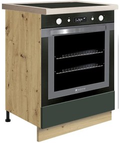 Skrinka do kuchyne Glamour17d Green