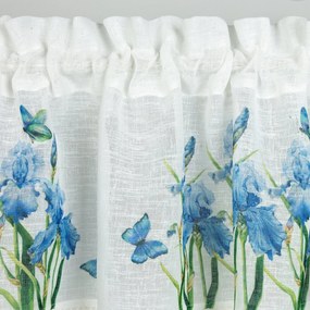 KRÁTKA ZÁCLONA NA PÁSKE ALA 150X30 CM VIACFAREBNÁ
