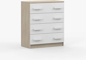 Komoda SMYK - dub sonoma/biela (viac variant)