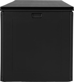 Čierny záhradný úložný box Dubrovnik – House Nordic