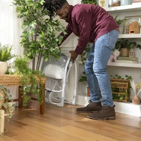 Ingenuity - Detská vibračná hojdačka s melódiou 2v1 SWELL 4xD + 1xC