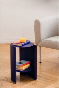 Oceľový okrúhly odkladací stolík ø 32 cm Wa – noo.ma