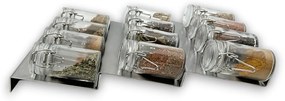 Orion Sada 16ks koreničiek HERMES 100ml + 4ks organizér na koreničky VASKY - NEREZ (nízky) + sada 24ks štítkov