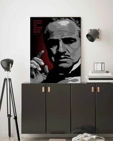 Gario Obraz na plátne Krstný otec, Vito Corleone - Nikita Abakumov Rozmery: 40 x 60 cm