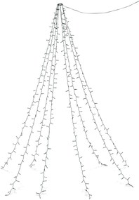 LED osvetlenie na vianočný stromček