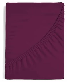 Napínacie prestieradlo na posteľ - Purple Jersey 180/200/25