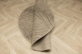 Koberec Patio 5028/170 béžový / hnedý kruh