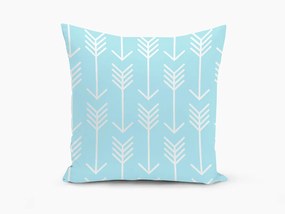 XPOSE® Set obliečok na vankúš ROMEO - tyrkysová 40x40 cm - set 4ks