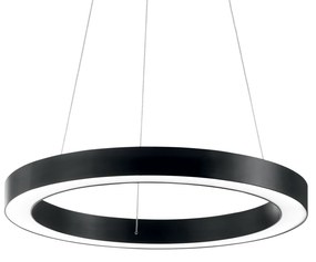 Závesné svietidlo Ideal lux 222110 ORACLE SP1 D70 NERO 1xLED 42W/2850lm 3000K čierna