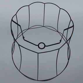 Kovový tienidlo čierny 50/40 - Granny Frame