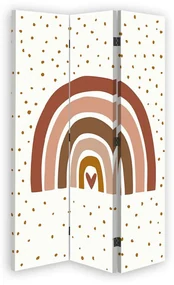 Gario Paraván Rainbow Rozmery: 110 x 170 cm, Prevedenie: Otočný paraván 360°