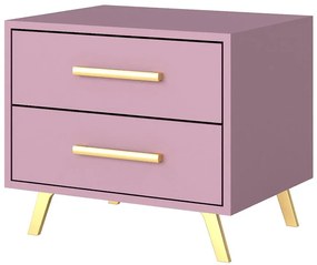 Nočný stolík Bali 2 slivka