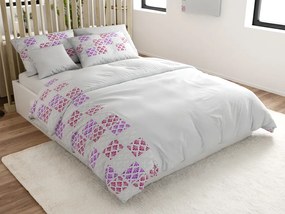 Obliečky z mikrosaténu VELLARI, svetlo sivé Rozmer obliečky: 70 x 90 cm | 140 x 200 cm