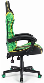 Herné kreslo HC-1005 Minecraft