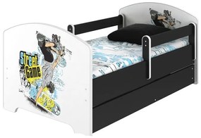 Raj posteli Detská posteľ  " Skate " antracit