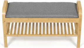 Bambusový botník prírodný DR-N1016 GREY2