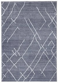 Koberec Chenile Print Rug 1,33/1,9 RS2227PT-5 šedá
