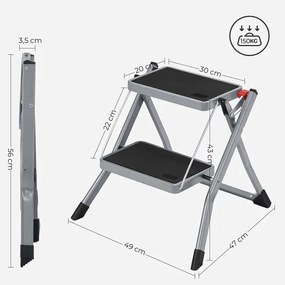 Rozkladací malý rebrík GSL002GY01