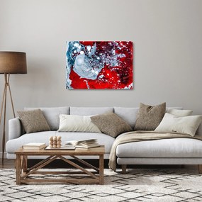 Abstraktný sklenený obraz (70x50 cm)