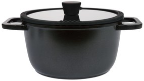 Silvercrest®  Hrniec z hliníkovej zliatiny, 24 cm (čierna)  (100390959)