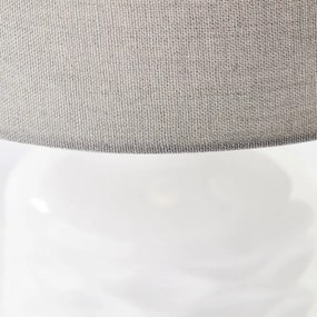 Brilliant - Stolná lampa ILYSA 1xE14/40W/230V biela/šedá