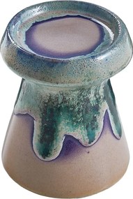 SEVENTIES Svietnik na stĺpovú sviečku 12 cm