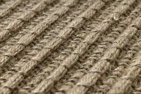 Koberec JUTE 3651 so strapcami, tmavobéžový