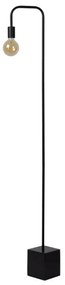 Lucide 45765/01/30 - Stojacia lampa LORIN 1xE27/40W/230V čierna