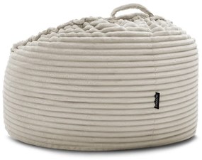 Béžový menčestrový sedací vak Socrate – Bobochic Paris