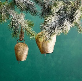 Závesná vianočná dekorácia BELLIES zvonček 866567