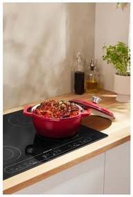 Silvercrest®  Liatinový hrniec, 2,8 l (červená)  (100393108)