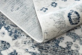 Koberec DISTIN 0822A Rozeta / vintage, granátový / modrý / biely