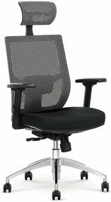 Kancelárske kreslo Admiral čierna/Šedá