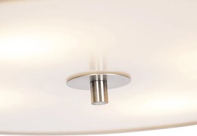 Rustikálne stropné svietidlo béžové 50 cm - Drum