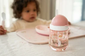 Hrnček so slamkou 300 ml 9m+ Fairy Garden