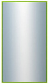 DANTIK - Zrkadlo v rámu, rozmer s rámom 50x90 cm z lišty NIELSEN zelená (7269207)