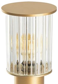 Argon 8753 - Vonkajšia lampa NORFOLK 1xE27/15W/230V IP44 52cm zlatá