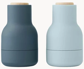 Súprava mlynčekov na soľ a korenie's drevenými vrchnákmi Bottle Grinder, 2 diely