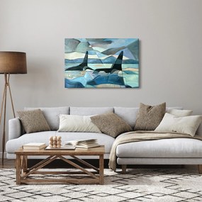 Obraz - Kosatky (90x60 cm)