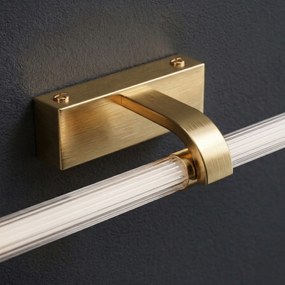 Toolight Toolight, LED nástenné svietidlo 60cm, 13W, 4000K, 1000lm, APP1886-1W, zlatá matná, OSW-66041