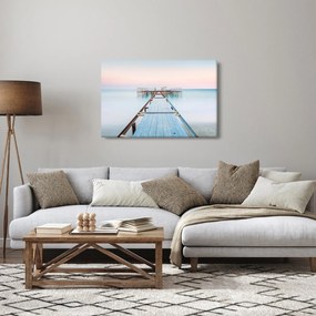 Obraz - Dlhé mólo (90x60 cm)