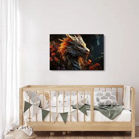 Obraz - Drak (90x60 cm)